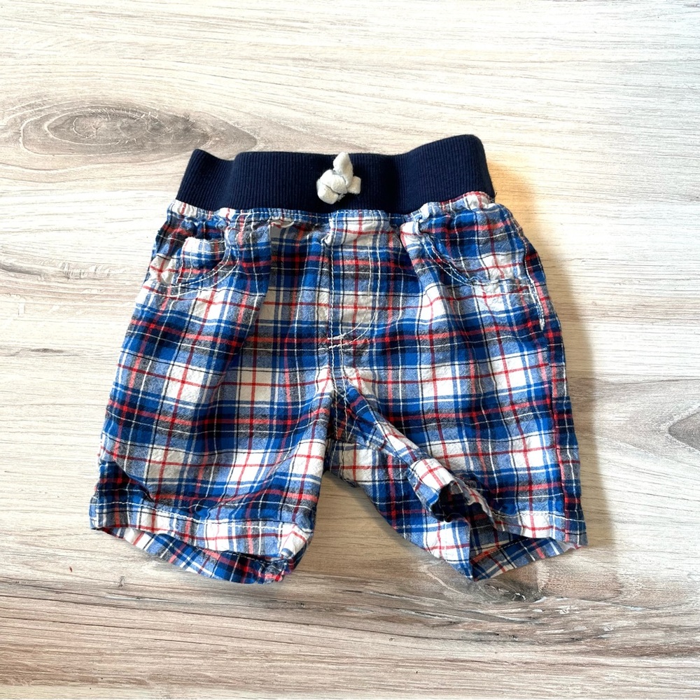 [3 for $15] CARTER'S Patriotic Plaid Shorts (24 months)
